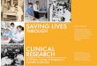 Foreword - SCRI · Foreword F ifty years ago, Singapore took baby steps into the sphere of clinical research to deliver better health care to its population. From its origins as a