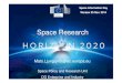 EC Mats Ljungqwist Space H2020 Call - Strona główna · • Call deadlines 2015 call: 8 April 2015 2016-2017 work programme in planning stage: publication in 3Q2015 State of play