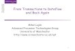 From Transactions to Dataflow and Back Again · 2018-01-04 · From Transactions to Dataflow and Back Again Mikel Luján ... Performance analysis Improving performance Teraflux 