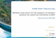 ICIAM 2019 / Industry Day Methods and issues for the ... · Valencia 2019, 17th, July ICIAM 2019 / Industry Day Methods and issues for the analysis of complex systems by numerical