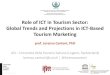 Role of ICT in Tourism Sector: Global Trends and ...Role of ICT in Tourism Sector: Global Trends and Projections in ICT-Based Tourism Marketing. Agenda •eTourism relevance •Some