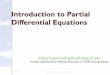 Introduction to Partial Differential Equationsmathforcollege.com/nm/mws/gen/10pde/mws_gen_pde_ppt_backgro… · What is a Partial Differential Equation ? Ordinary Differential Equations