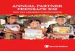 ANNUAL PARTNER FEEDBACK 2015...Annual Partner Feedback Survey 1 The number indicates the number of respondents who answered that they cooperate with this sector. Some partners work