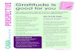 Gratitude is good for you PERSPECTIVE · 3 PERSPECTIVE ISSUE 10 health Top hydration tips ... • Digestive problems such as acid reﬂ ux •Dry eyes ... 4 PERSPECTIVE ISSUE 10 To