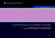 Institutional Factors Matter - Milken Instituteassets1c.milkeninstitute.org/assets/Publication/... · Institutional Factors Matter | Milken Institute flow 3 Figure 1: China’s inward