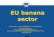 EU banana sector · Average wholesale prices of yellow bananas Source: Member States communications 0.60 0.70 0.80 0.90 1.00 1.10 1.20 1 6 11 16 21 26 31 36 41 46 51 EUR/kg Week 2