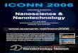 On Nanoscience & Nanotechnologyausnano.net/iconn2006/_files/nanoposter1print.pdf · and Nanotechnology (ICONN 2006) is to bring together the Australian and International community