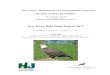 Bald Eagle Project Report, 2017 · Bald eagles, ospreys, and peregrine falcons nesting in the region exhibited some reproductive impairment relative to other areas (Steidl et al