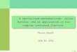 A specialized mathematician: Julius Hurwitz, and an application …oswald/julius.pdf · 2016-05-24 · Return to continued fractions. An application from a modern point of view. In