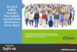Findings from Softlink’s 2018 Australia, New Zealand, and ... · Asia Pacific School Library Survey into school library budgets, staffing, library services, and trends. ... Our