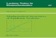 Lecture Notes in Biomathematics 97 - Urząd Miasta Łodziim0.p.lodz.pl/~jbanasiak/Mag11/Lapunow.pdf · 2010-03-12 · Mathematical Structures of Epidemic Systems Vincenzo Capasso