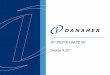 2017 INVESTOR & ANALYST DAY December 14, 2017filecache.investorroom.com/mr5ir_danaher/459/2017... · presentation and in the “Investors”section of Danaher’sweb site, , under