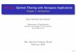 MP-208:Optimal Filtering with Aerospace Applications · 2019-02-18 · MP-208:Optimal Filtering with Aerospace Applications Chapter 1: Introduction Davi Ant^onio dos Santos Department