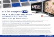 Player · 2020-05-11 · FOR MORE INFO: EZTV.VITEC.COM GET IN TOUCH: | VITEC.COM/CONTACT VITEC’s EZ TV Player Lite – Next Generation IPTV Browser Player Highlights Player Revolutionary