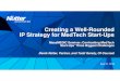 Creating a Well-Rounded IP Strategy for MedTech Start-Ups...Creating a Well-Rounded IP Strategy for MedTech Start-Ups April 27, 2018 MassMEDIC Seminar: Confronting MedTech Start-Ups’