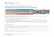 Visionary Leadership Module PARTICIPANT GUIDE · Visionary Leadership Module PARTICIPANT GUIDE Visionary Leadership Competency A superintendent engages with the school community in