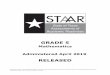 STAAR Grade 5 Mathematics April 2019 Released...0 1 2 3 4 5 6 7 8 9 10 11 12 13 14 15 16 17 18 19 20 Centimeters -----STAAR GRADE 5 MATHEMATICS