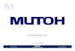Mutoh America, Inc. - Quality Digital Solutions - QDS · • Print direct to fabric or on transfer paper for dye-sublimation heat transfer. • Run two types of ink simultaneously,