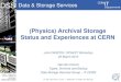 (Physics) Archival Storage Status and Experiences at CERN · Slide 12 Tape mount rate reduction • Deployed “traffic lights” to throttle and prioritise tape mounts – Thresholds