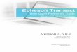 Ephesoft Transact User Quick Reference Guide, Release 4.5 ... · Alfresco, Box or SAP. In summary, although the general workflow described here consists of 6 steps, there are only