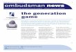essential reading or people interested in inancial …...ombudsman news issue 139 January/February 2017 1 essential reading or people interested in inancial complaints – and ho to