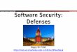 Computer Science 161 Summer 2019 Dutra and Jawale …cs161/su19/lectures/lec04_defenses.pdfA format string vulnerability An information leak elsewhere that dumps it Now can overwrite