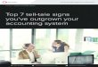 Top 7 tell-tale signs you’ve outgrown your accounting system · 2016-10-12 · because you’re systems aren’t self-service. The rising number of employees places further strain