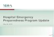 Hospital Emergency Preparedness Program Update Preparedness... 2019 Annual Emergency Preparedness and