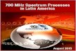 4G Americas 700 MHz Spectrum Processes in Latin America … · 2019-07-25 · 4G Americas 700 MHz Spectrum Processes in Latin America August 2015 4 Figure 1.2. Segmentation of the