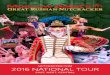 NUTCRACKER.COM 2016 NATIONAL TOURworld perform dances from their lands of Africa, Russia, Spain, Europe and China in their honour. Playful 10’ tall puppets join the dancing representing