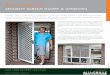 ALU-GRILLE - Lifestyle Security Doors...Call 1300 ALSPEC (257732) ALU-GRILLE SECURITY SCREEN DOORS & WINDOWS June 2014_ALS-B4 ALSPEC offer a wide range of Window and Door Grille options
