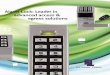 Alarm Lock: Leader in advanced access & egress solutions · security mortise locks and keyless gate locks with and without prox page 12 Glass/Aluminum Doors DL1200, DL1300, PDL1300
