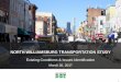 NORTH WILLIAMSBURG TRANSPORTATION STUDYPOPULATION CHANGE– PM Volume and Special Events . High pedestrian volume observed at subway stations and commercial destinations . Special