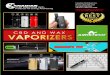 CBD AND WAX VAPORIZERS - Canadian Distributor · VAPORIZERS CBD AND WAX. 2 Airis Mini $16.99 EACH. 3 Airis Tick $16.99 EACH. 4 ... easy and durable operation Packaging Contents: 1