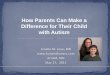 How Parents Can Make a Difference for Their Child … Janelle 5-27...Janelle M. Love, MD Arnold, MD May 27, 2011 How Parents Can Make a Difference for Their Child with Autism I. Think