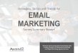 Strategies, Tactics and Trends for EMAIL MARKETINGascend2.com/.../01/Ascend2-Email-Marketing-Summary... · EMAIL MARKETING Email marketing has been constantly developing for more