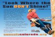 “Look Where the Sun Shine !” DON’T - Sun Safe Coloradowork.sunsafecolorado.org/docs/Frank.pdf · “Look Where the Sun Shine !” Frank was a utility lineman. -Frank 1964-2010