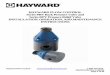 HAYWARD FLOW CONTROL Series PBV Back …...Hayward Flow Control 1-888-429-4635 PBVRPVIOM Rev A 9/2015 Page 1 of 20 HAYWARD FLOW CONTROL Series PBV Back Pressure Valve and Series RPV