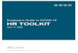 Employer’s Guide to COVID-19 HR TOOLKIT - Hylant€¦ · Employer’s Guide to COVID-19. HR TOOLKIT . April 17, 2020. 811 MADISON AVENUE | TOLEDO, OH 43604 | HYLANT.COM |