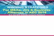 WINNING STRATEGIES For M&As, JVs & Business Alliances in ... · WINNING STRATEGIES FOR M&A, JVs & BUSINESS ALLIANCES IN AEC 2014 Last Name ompany Name Postal Address Telephone/ Fax