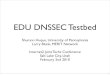 EDU DNSSEC Testbed€¦ · EDU DNSSEC Testbed Shumon Huque, University of Pennsylvania Larry Blunk, MERIT Network Internet2 Joint Techs Conference Salt Lake City, Utah ... penn.edu