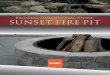 Brussels Dimensional Stone® SUNSET FIRE PIT€¦ · Round Fire Pit 18 54 52” 36” 34” 1125 1 Square Firepit 16 48 56” 40” 38” 1525 1 Brussels Dimensional Stone™ Sunset