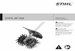 STIHL BF-KM Owners Instruction Manual...BF-KM English 2 In the STIHL KombiSystem a number of different KombiEngines and KombiTools can be combined to produce a power tool. In this