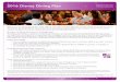 2016 Disney Dining Plan...the Walt Disney World® Resort. That means lots of great dining opportunities for you and your family. This brochure outlines the details of what is included