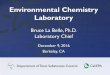 Environmental Chemistry Laboratory · 9/12/2016  · The Environmental Chemistry Laboratory provides scientific leadership ... Environmental Restoration. Analytical Testing. Consumer