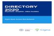 Cigna OAP Directory 2020 - TN.gov...you visit a health care provider or facility. Always check your ID card if you need help finding the name of your Cigna network and benefit plan