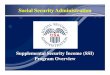 Social SecuritySocial Security Administration Administration Social SecuritySocial Security Administration