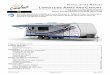 INSTALLATION MANUAL LONGITUDE ARMS AND CANOPY€¦ · 070012-001r7 Printed in USA May, 2018 INSTALLATION MANUAL LONGITUDE ARMS AND CANOPY THIS MANUAL PROVIDES INSTRUCTIONS FOR RV