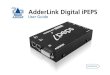 AdderLink Digital iPEPS€¦ · provides the authorised remote user with complete control. The remote user uses a compact VNC viewer utility and can link to the Digital iPEPS via