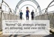 Amer Sports Q2/2018 “Normal” Q2, strategic priorities are ...€¦ · “Normal” Q2, strategic priorities are delivering, solid view on H2 July 26, 2018 –Heikki Takala, President
